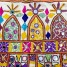 Indian embroidered 'saddlebag'