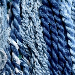 Indigo Dyed Single Skeins