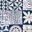 Tin projects - indigo patchwork