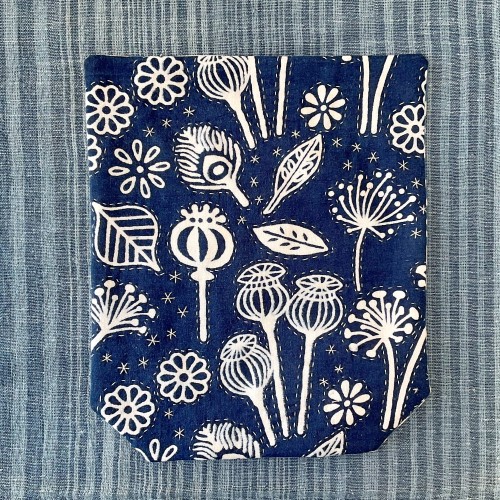 Tin project - indigo garden