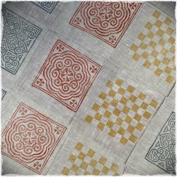 Pack of three linen patches