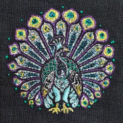 Peacock Pouch