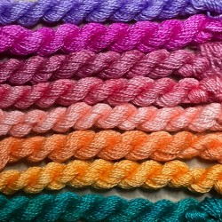 Wool/silk single skeins  SSS