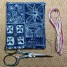 Tin projects - Indigo patchwork