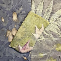 Eco-print Glasses Case Kit