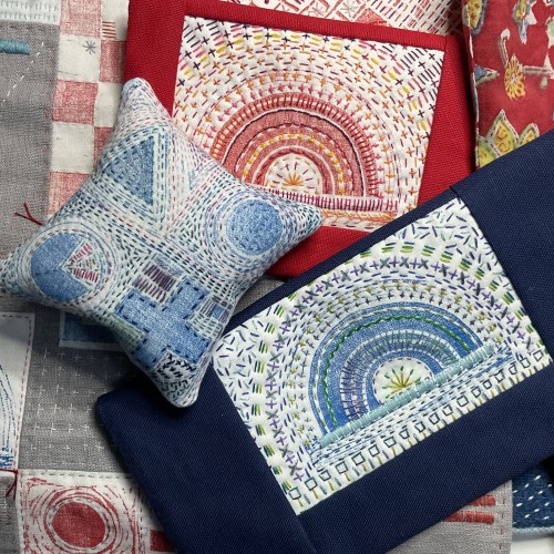 stitched samples
