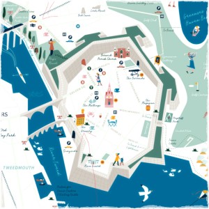 map of Berwick