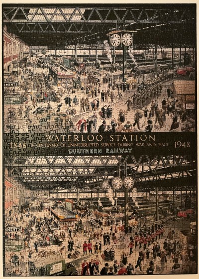 photo of a completed jigsaw